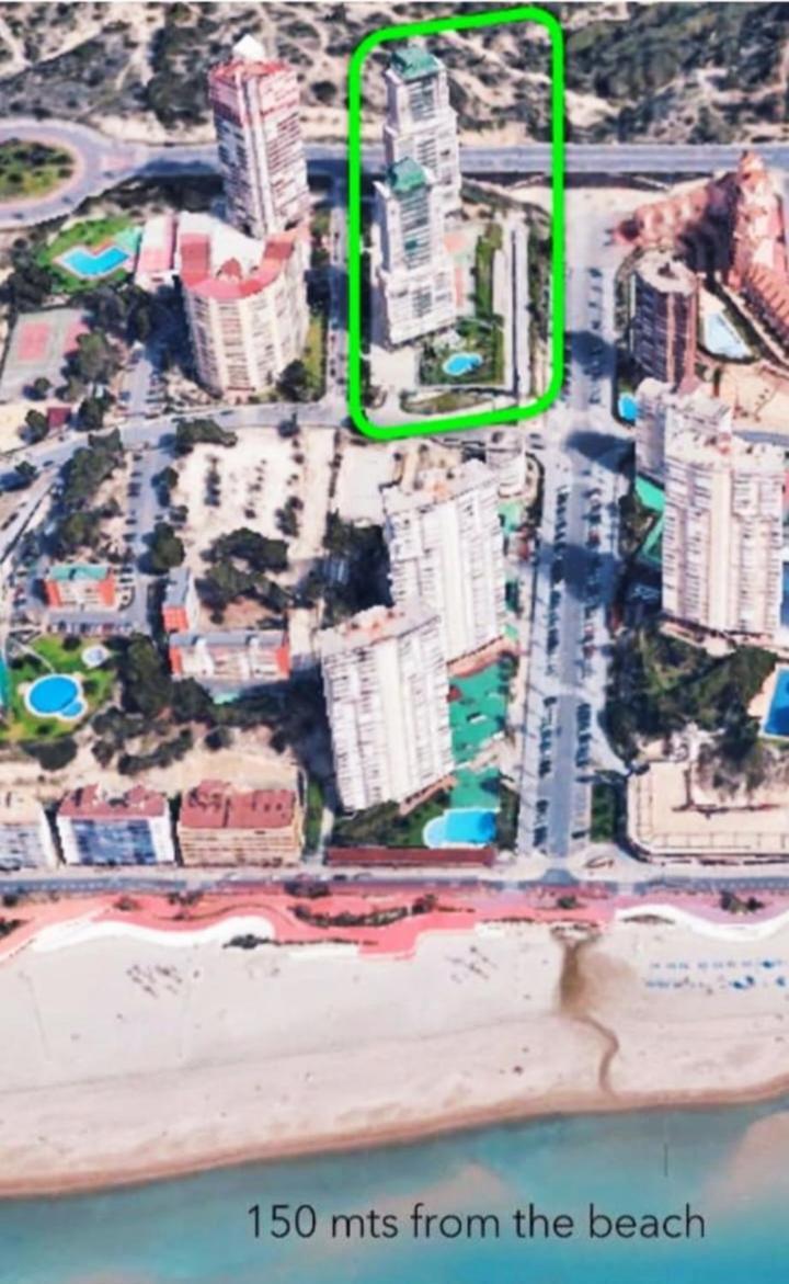 Apartament Costa Rica 2, 150 Meters To The Beach Benidorm Exterior foto